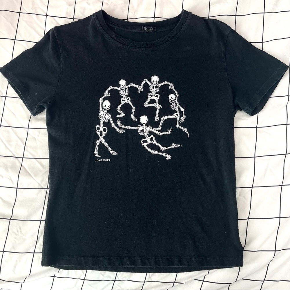 Brandy Melville Skeleton Tee